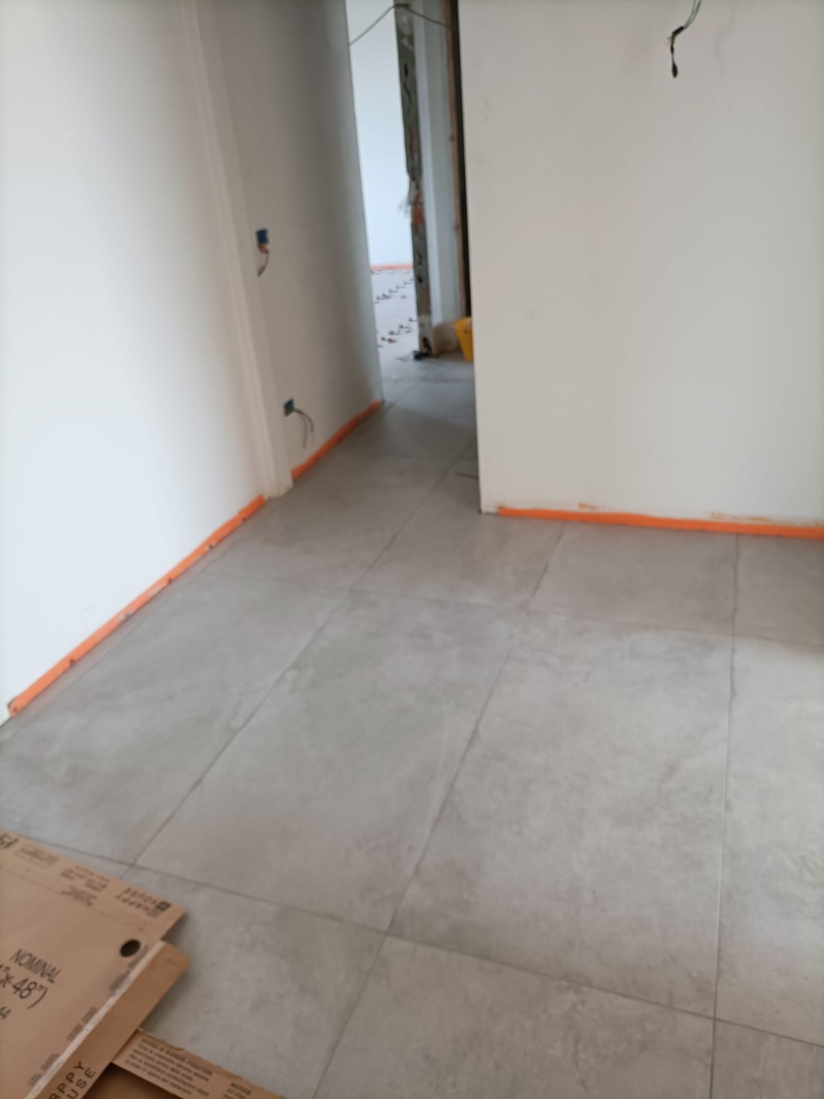 Cantiere in lavorazione
