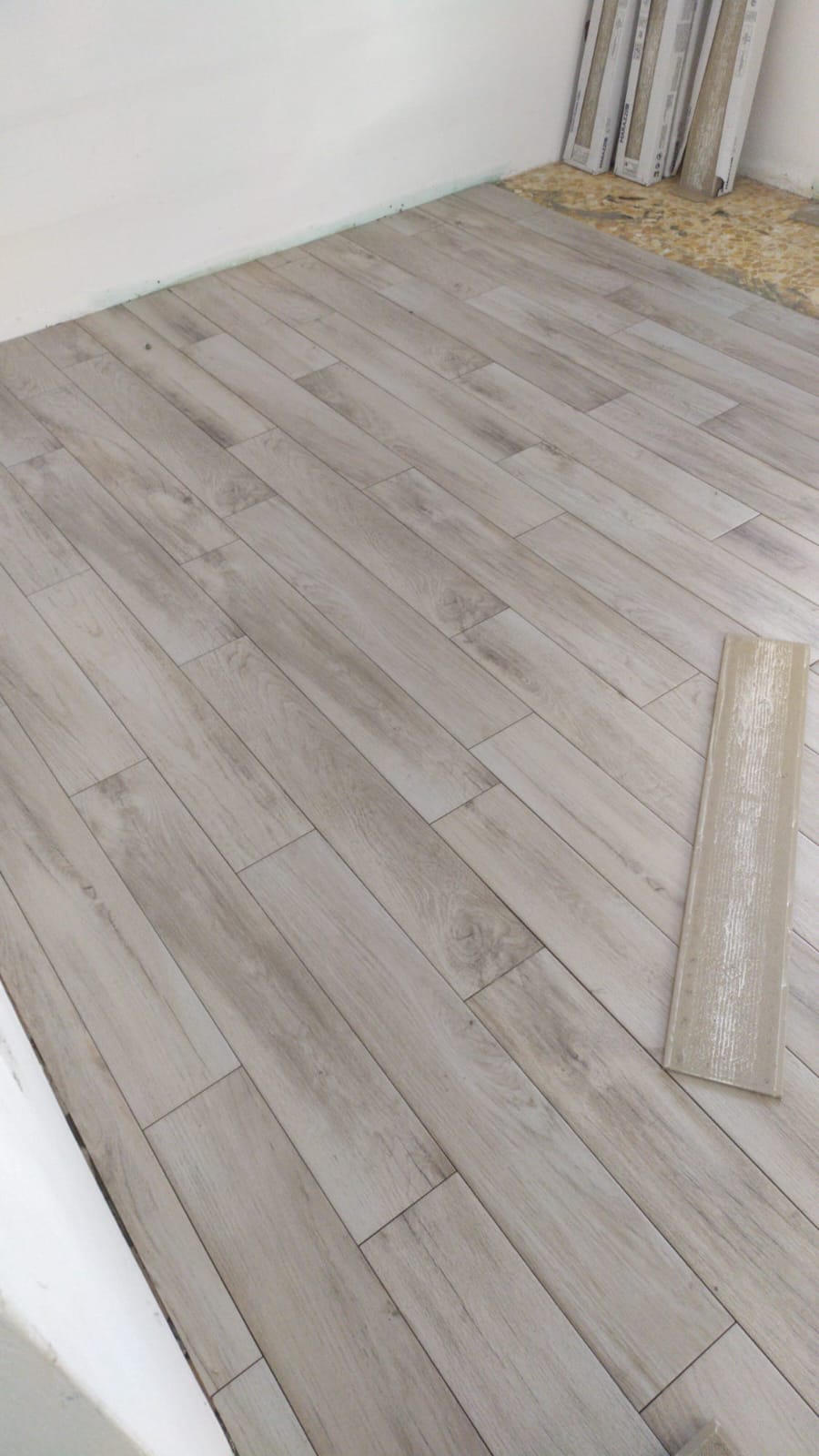 Dettaglio pavimento in legno